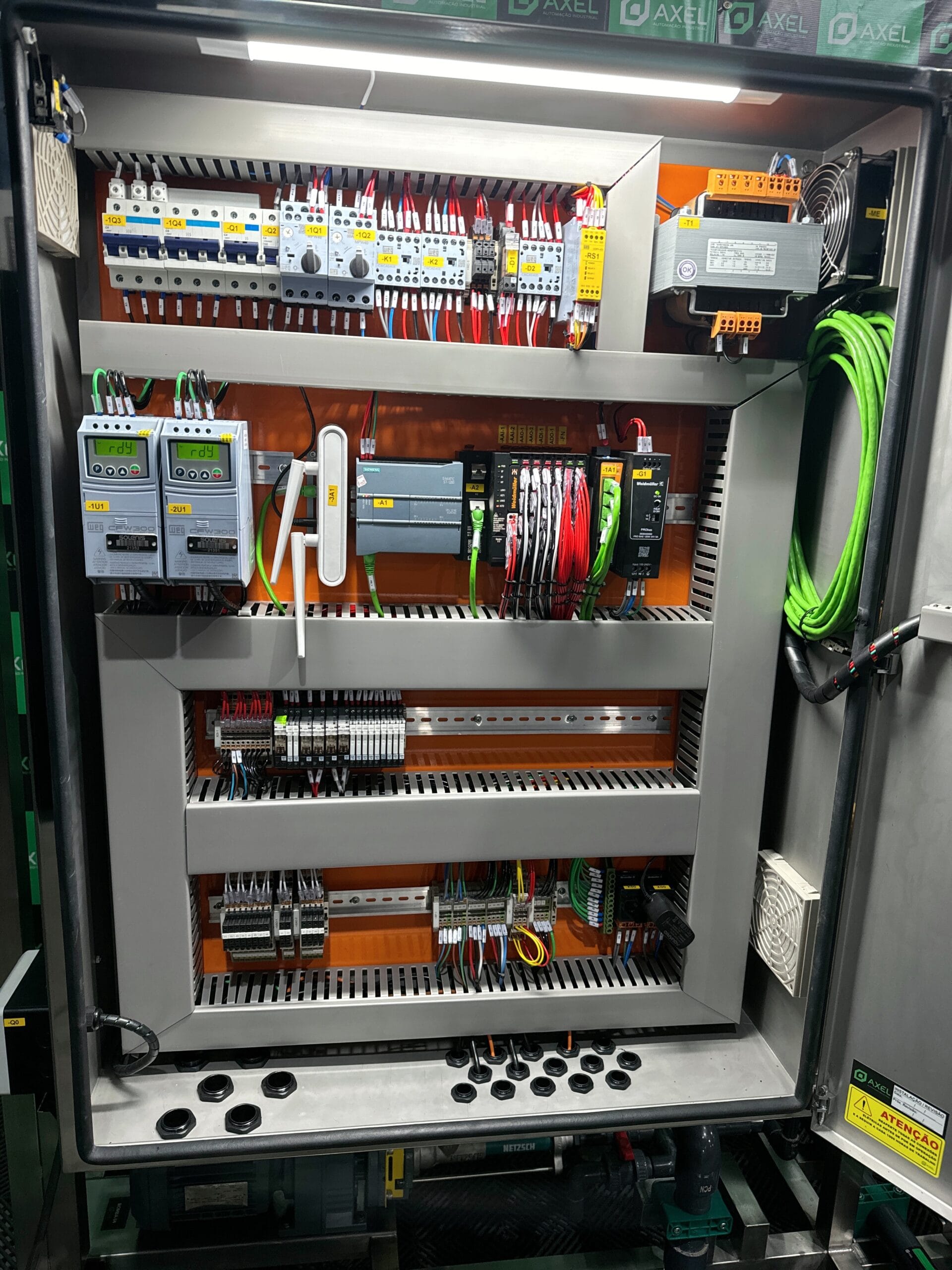 Painel CLP industrial 1