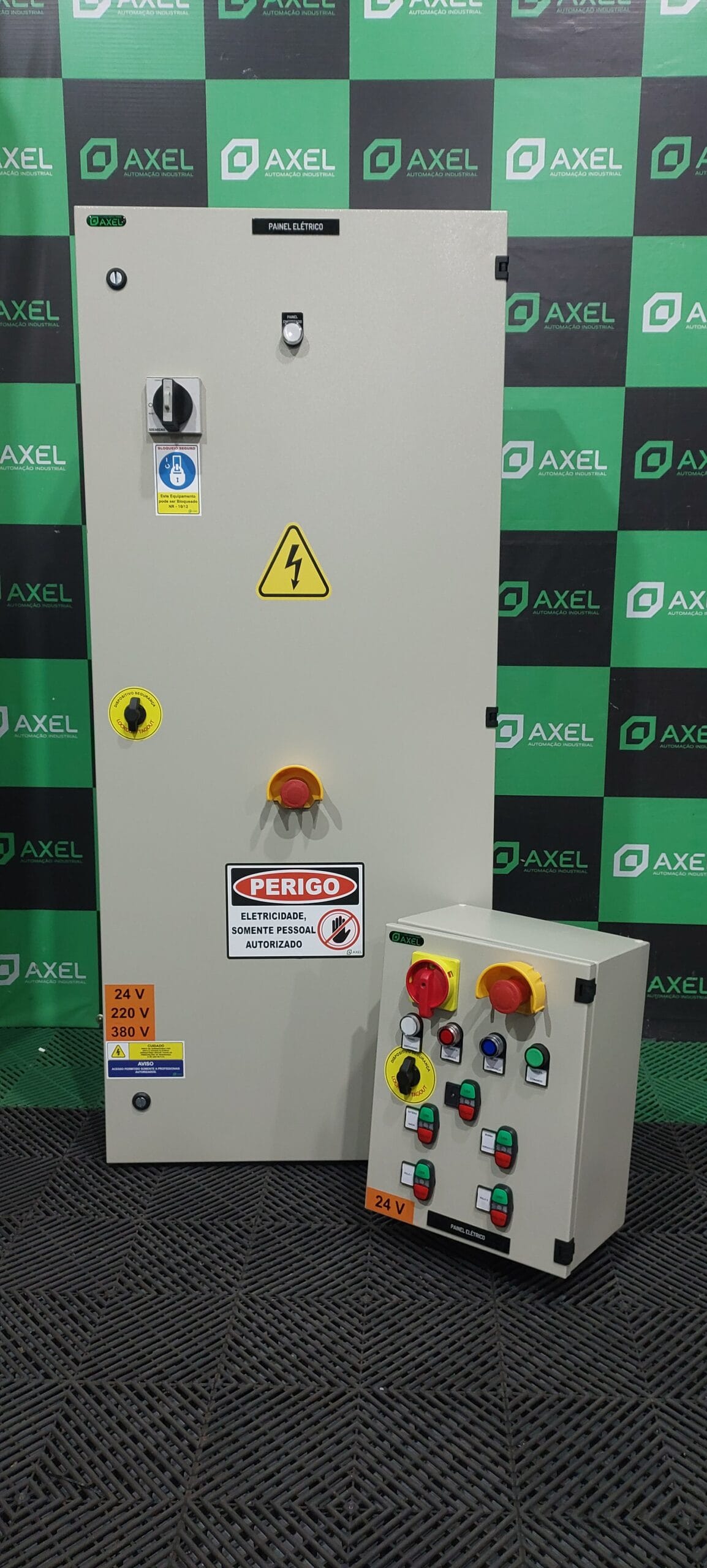 Painel de partida de motores 2