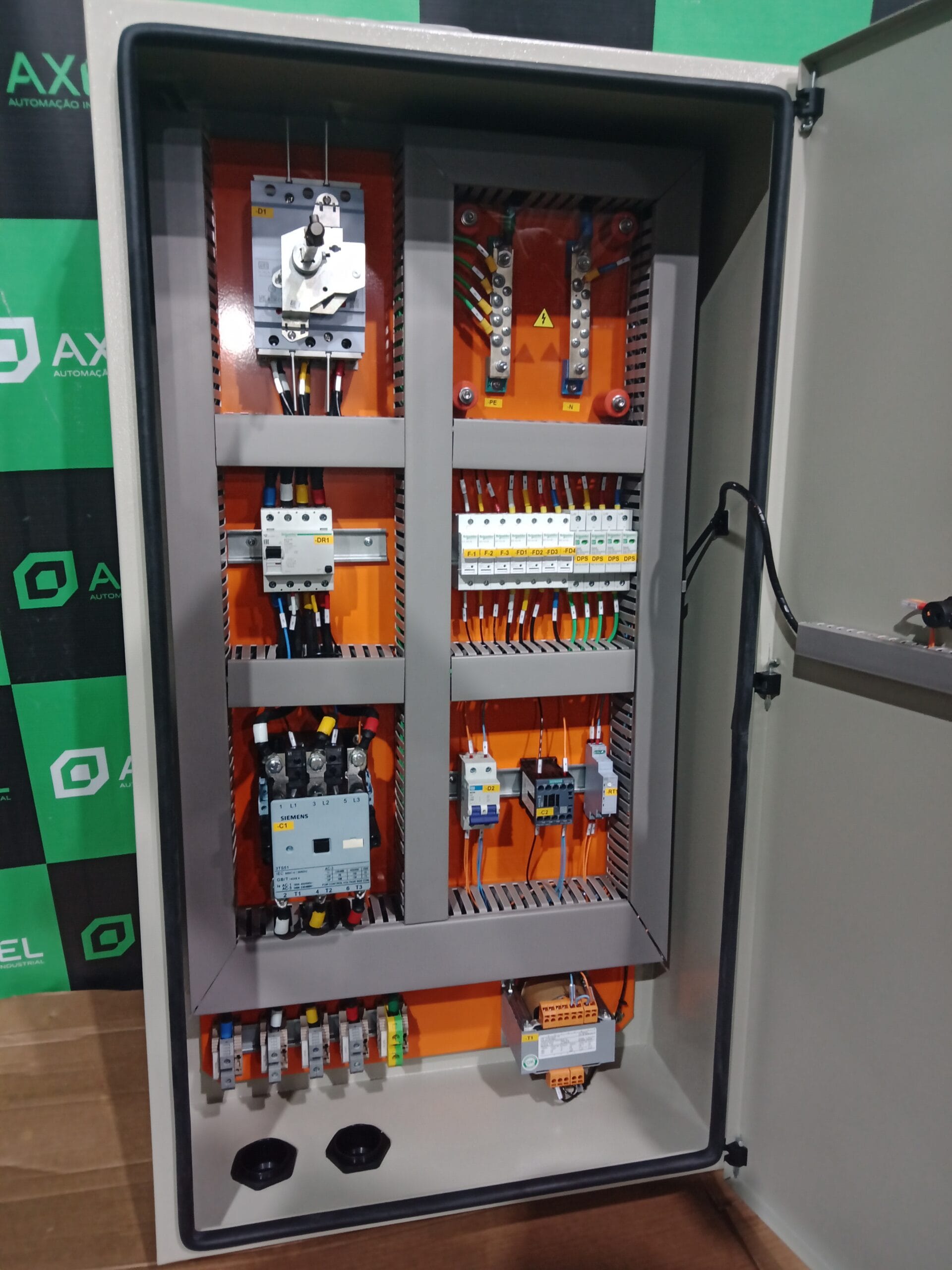 Painel de partida de motores 5