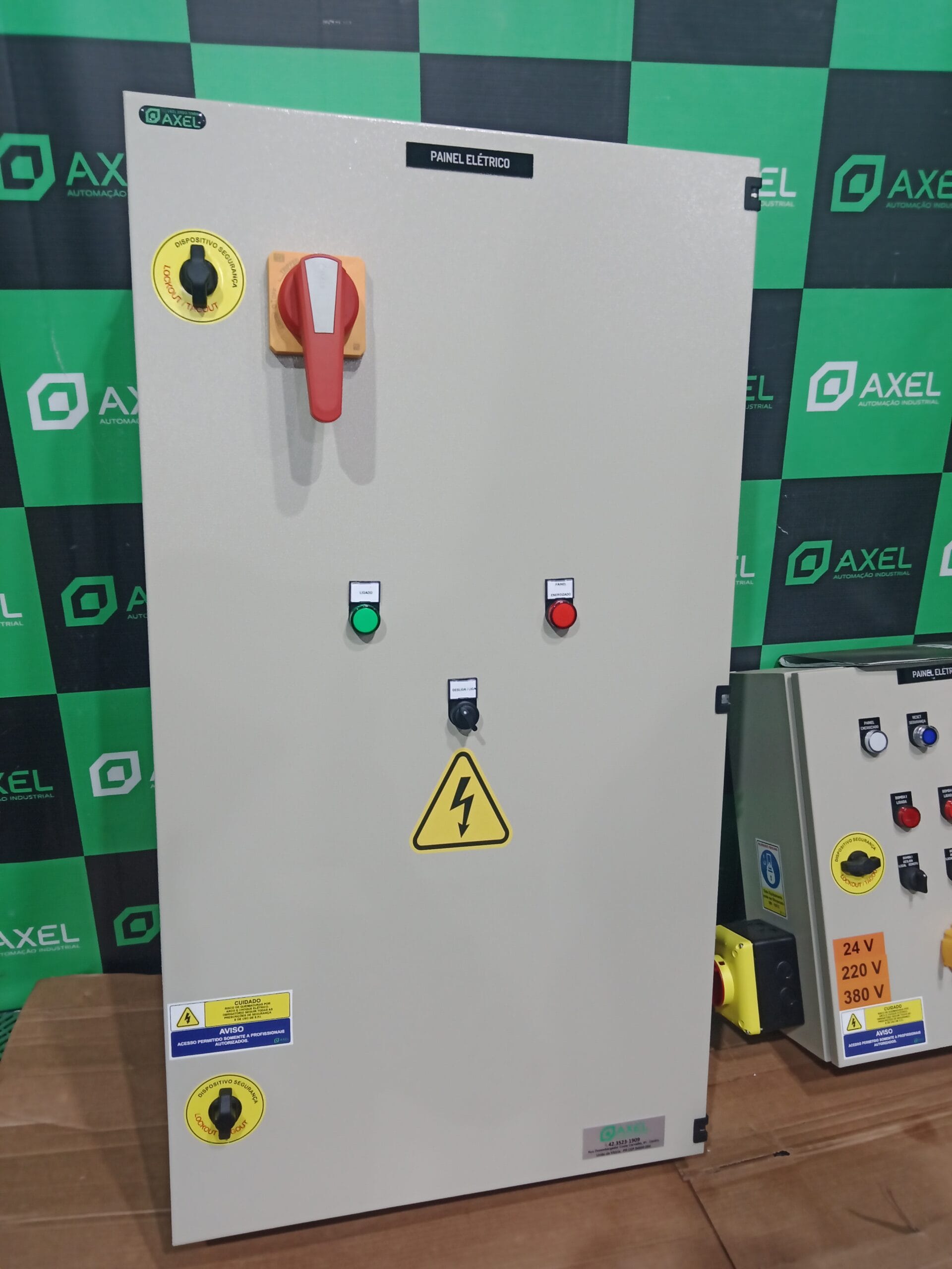 Painel de partida de motores 4